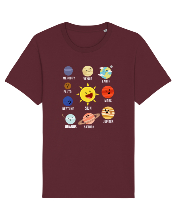 Planets Burgundy