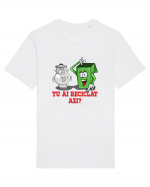 Tu ai reciclat azi? Tricou mânecă scurtă Unisex Rocker