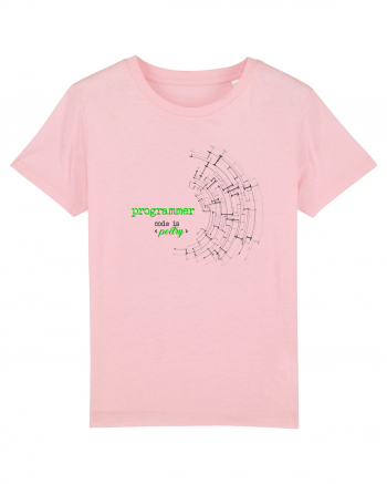 Code is poetry Cotton Pink