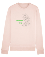 Code is poetry Bluză mânecă lungă Unisex Rise