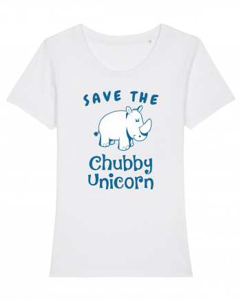 Chubby Unicorn White