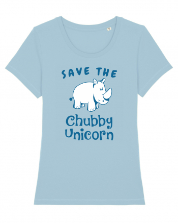 Chubby Unicorn Sky Blue