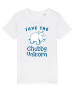 Chubby Unicorn Tricou mânecă scurtă  Copii Mini Creator