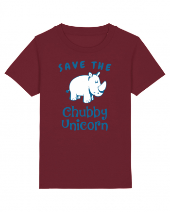 Chubby Unicorn Burgundy