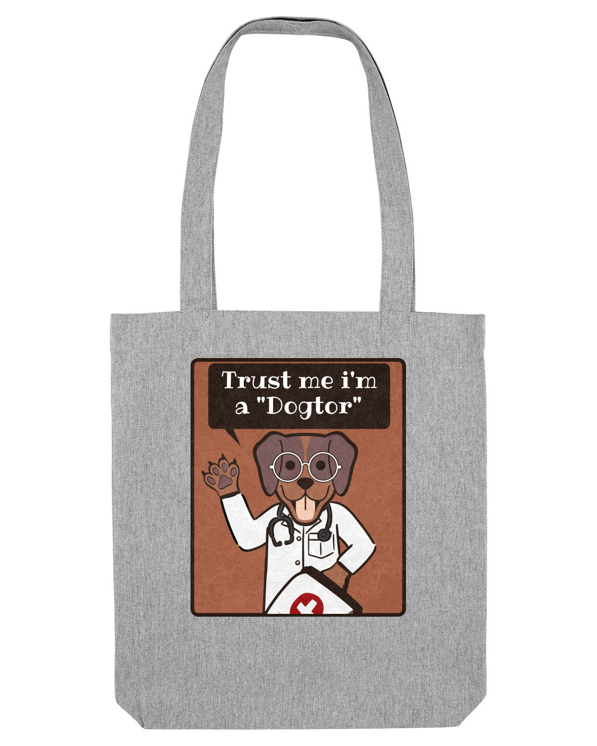 Sacoșă textilă Heather Grey
