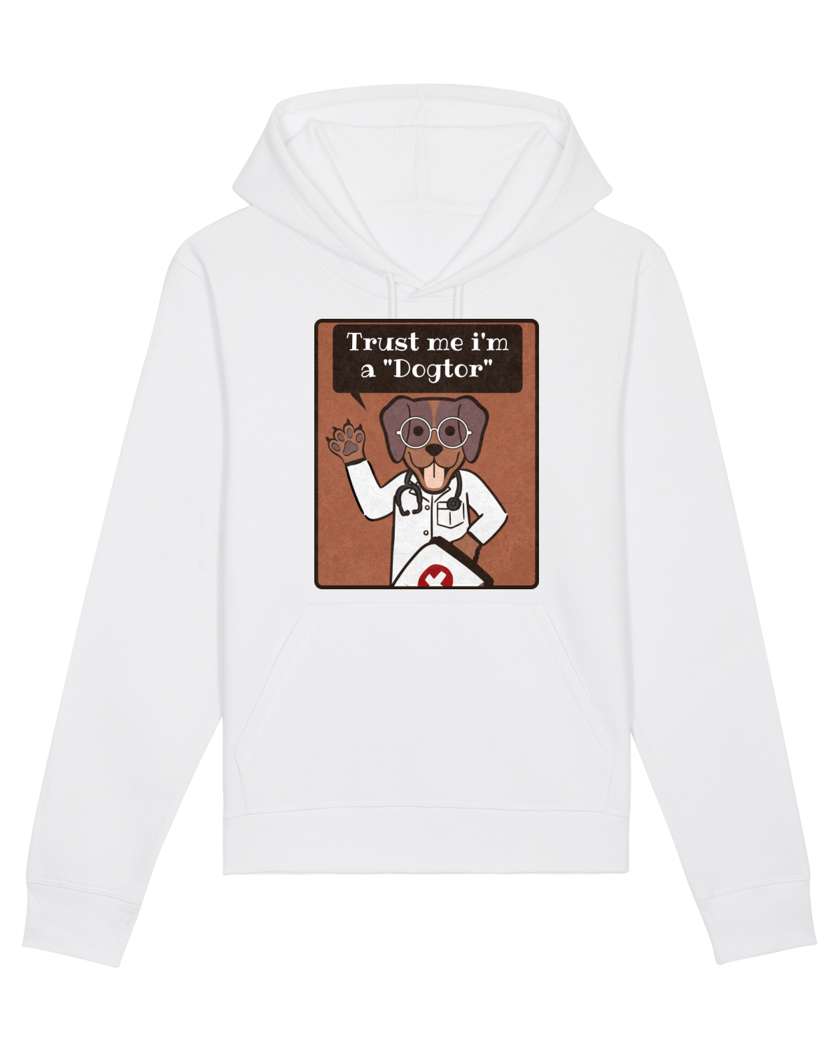 Hanorac Unisex Drummer White