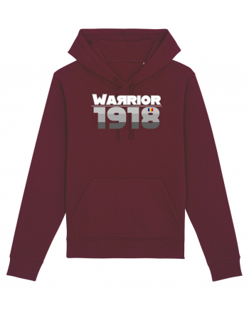 Warrior 1918 flag Burgundy