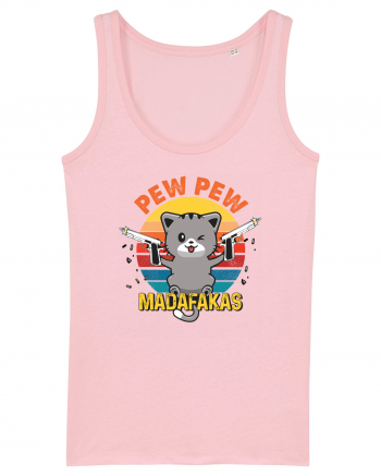 Pew Pew Madafakas  Cotton Pink