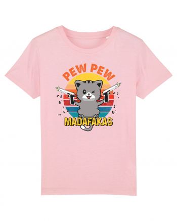 Pew Pew Madafakas  Cotton Pink