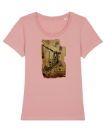 Trebuchet Tricou mânecă scurtă guler larg fitted Damă Expresser
