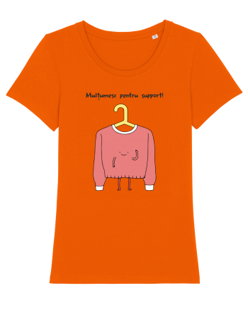 Multumesc pentru suport Bright Orange