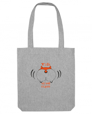 Talk to the Fluff Design Heather Grey