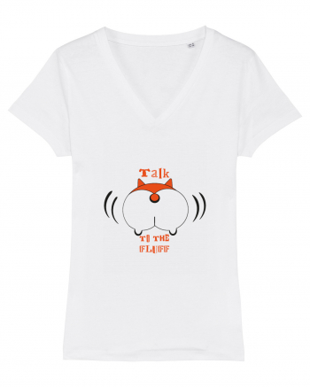 Talk to the Fluff Design White