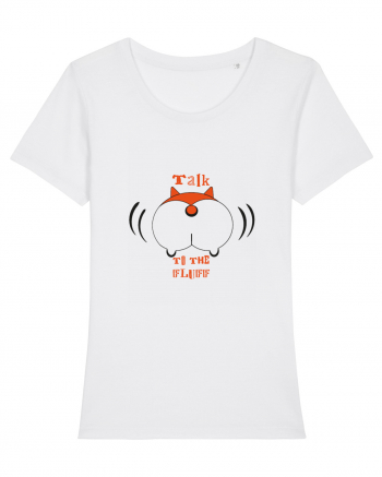 Talk to the Fluff Design White