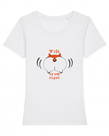 Talk to the Fluff Design White