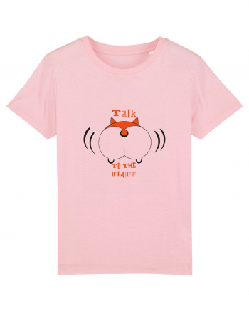 Talk to the Fluff Design Cotton Pink