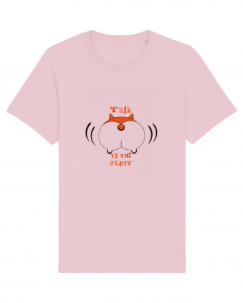 Talk to the Fluff Design Cotton Pink