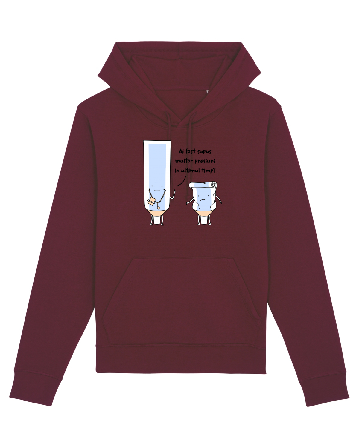 Hanorac Unisex Drummer Burgundy