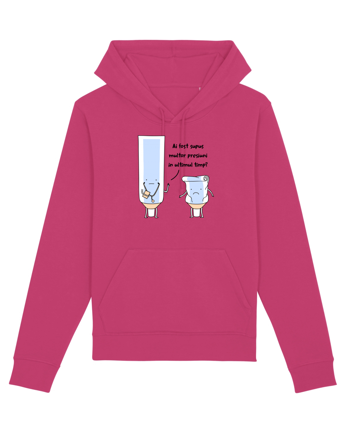 Hanorac Unisex Drummer Raspberry