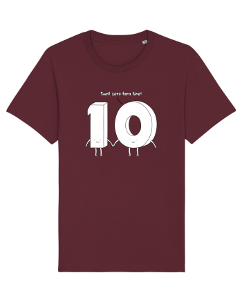 Sunt zero fara tine! Burgundy