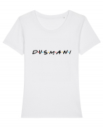 DUSMANI Tricou mânecă scurtă guler larg fitted Damă Expresser