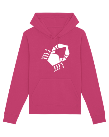 Cute Geometric Crab - Origami Style Raspberry