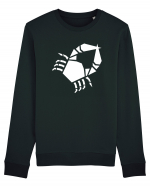 Cute Geometric Crab - Origami Style Bluză mânecă lungă Unisex Rise