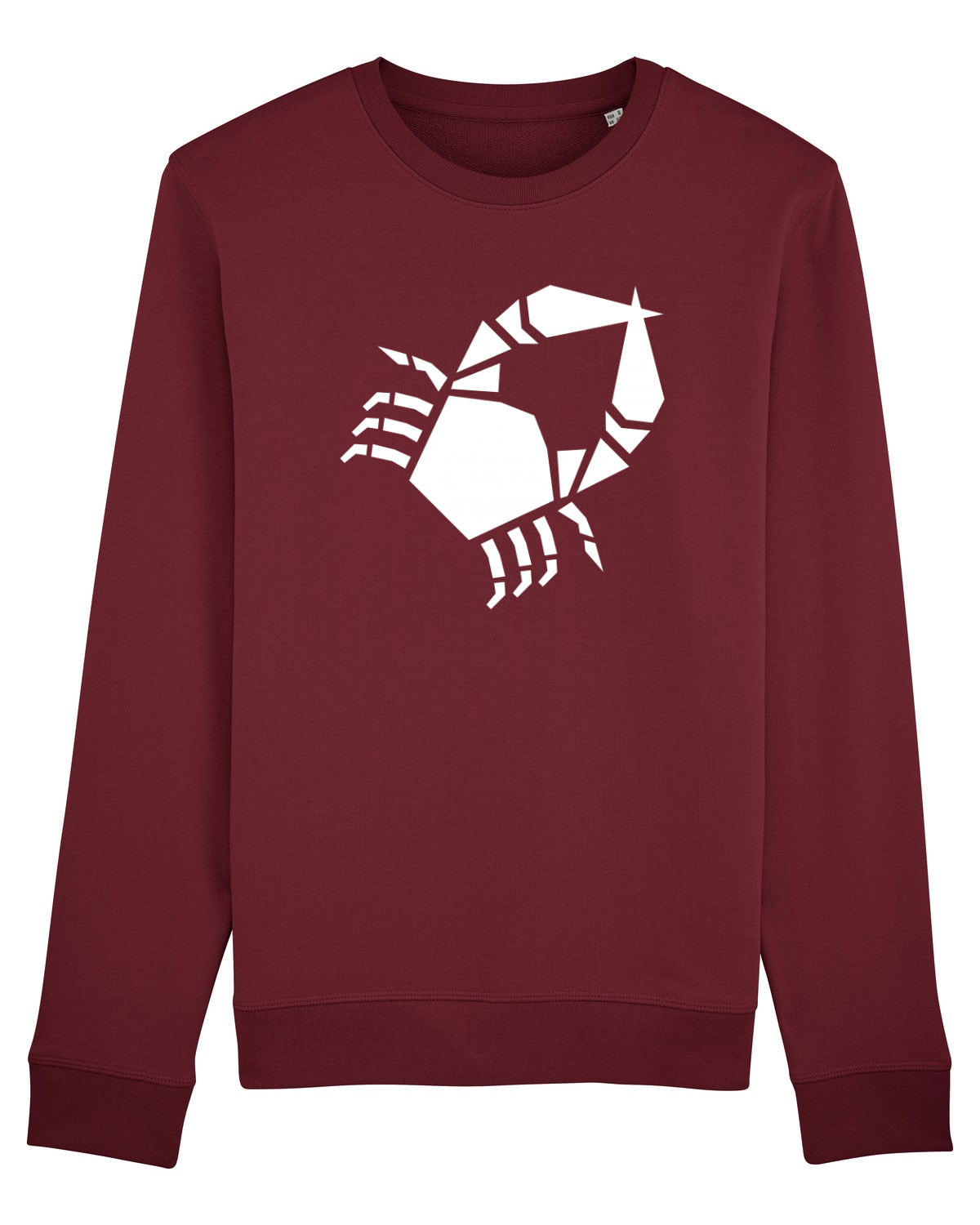 Bluză mânecă lungă Unisex Rise Burgundy