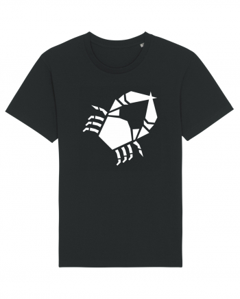 Cute Geometric Crab - Origami Style Tricou mânecă scurtă Unisex Rocker