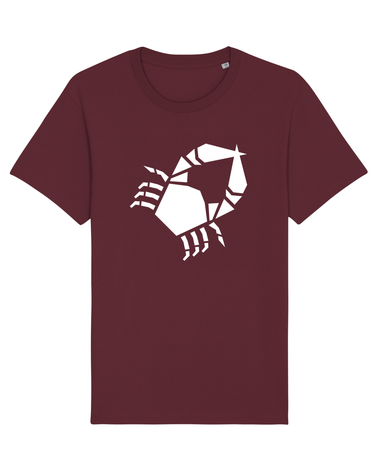 Tricou mânecă scurtă Unisex Rocker Burgundy