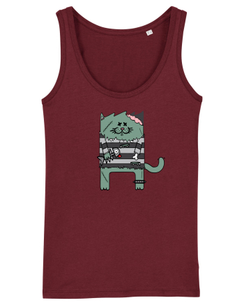 Zombie Cat Burgundy
