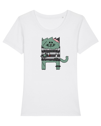 Zombie Cat White