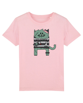Zombie Cat Cotton Pink