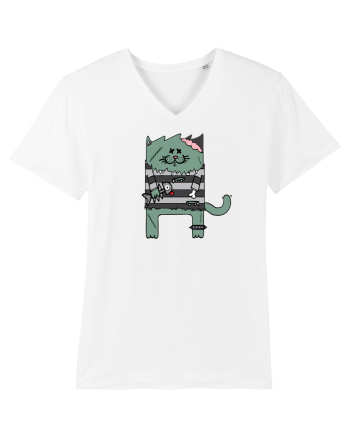 Zombie Cat White