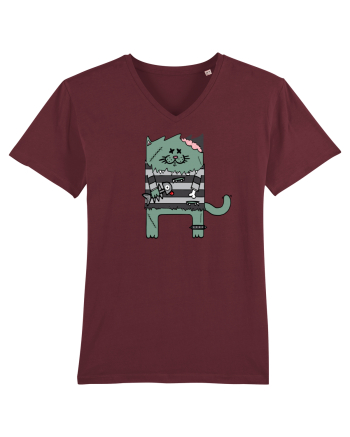Zombie Cat Burgundy