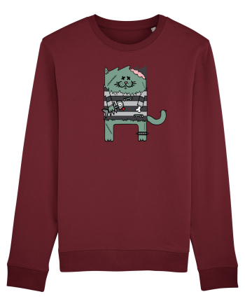 Zombie Cat Burgundy