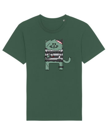 Zombie Cat Bottle Green