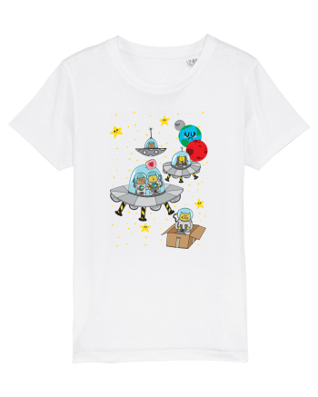 Space Cats White