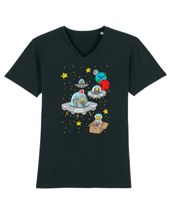 Space Cats Black