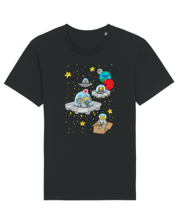 Space Cats Black