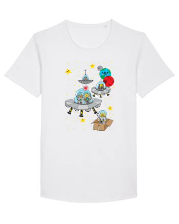 Space Cats White