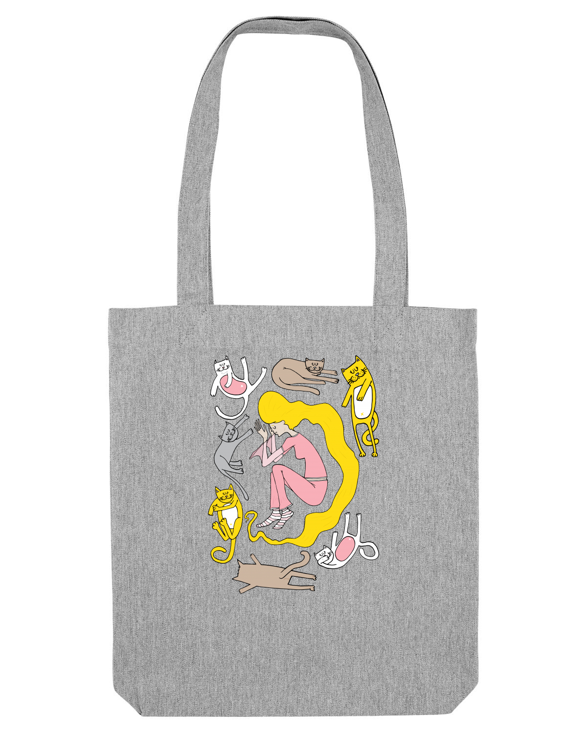 Sacoșă textilă Heather Grey