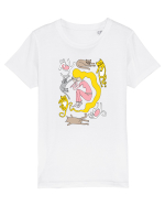 Sleeping girl, sleeping cats Tricou mânecă scurtă  Copii Mini Creator