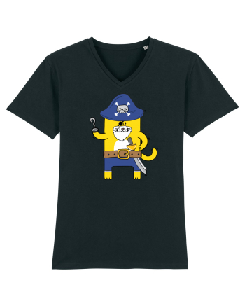 Pirate Meow Black