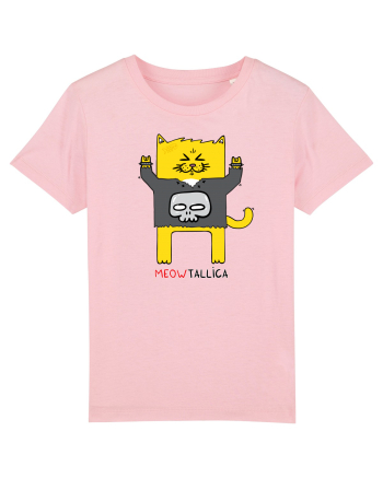 Meowtallica Cotton Pink