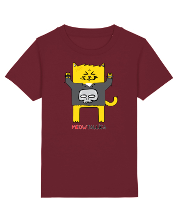 Meowtallica Burgundy
