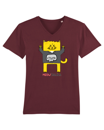 Meowtallica Burgundy
