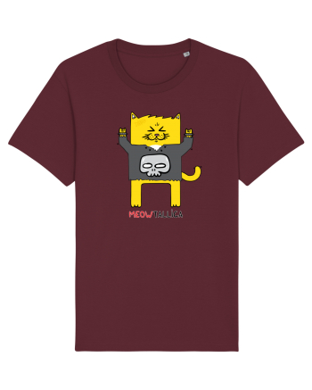 Meowtallica Burgundy