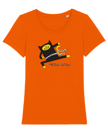 Meow-Jitsu Bright Orange