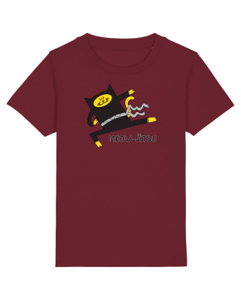 Meow-Jitsu Burgundy